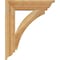 Ekena Millwork Thorton Traditional Rough Sawn Bracket, Western Red Cedar, 4"W x 20"D x 24"H BKT04X20X24THR01RWR - alternate 3